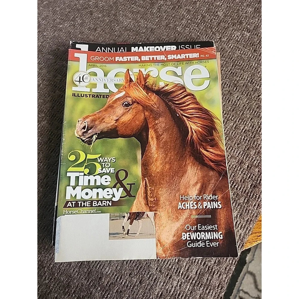 horse illustrated magazine 2016 Year Every Month Address Removed